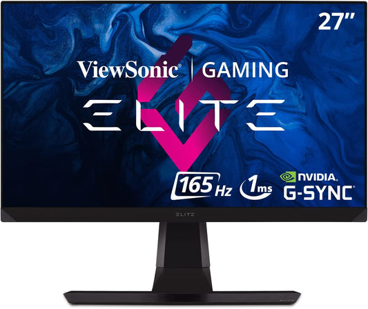 ELITE XG270QG 27 Inch 1440P 1Ms 165Hz Gaming Monitor with GSYNC, IPS Nano Color, Elite Design Enhancements and Advanced Ergonomics for Esports