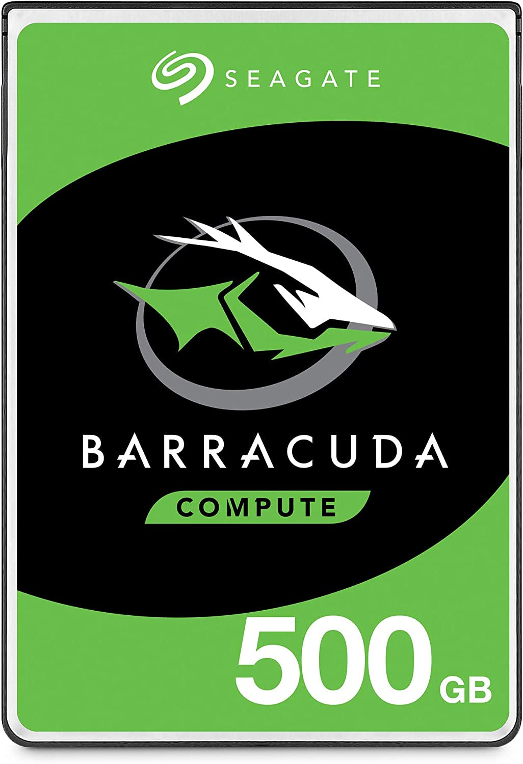 Barracuda 500GB Internal Hard Drive HDD – 2.5 Inch SATA 6 Gb/S 5400 RPM 128MB Cache for PC Laptop – Frustration Free Packaging (ST500LM030)